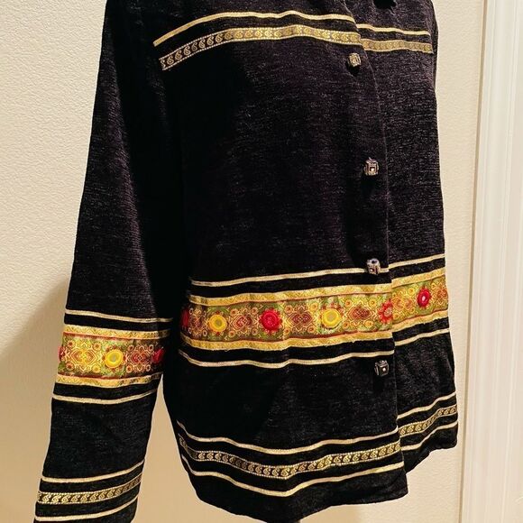 NWT Vintage Embroidered Jacket  - Picture 3 of 6